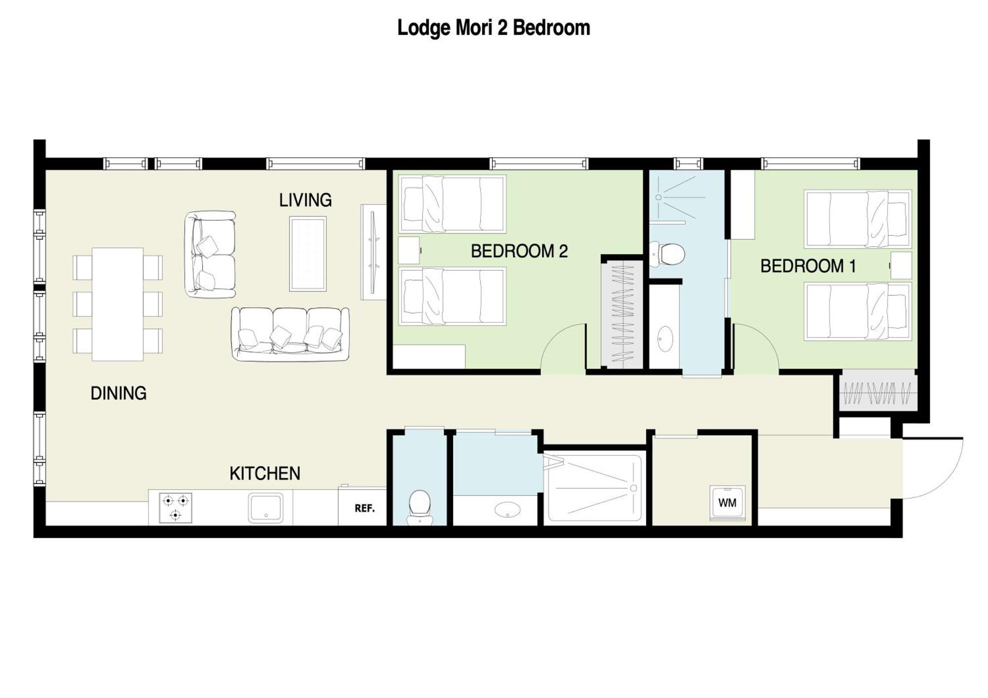 Lodge Mori Apartments Hirafu Екстер'єр фото